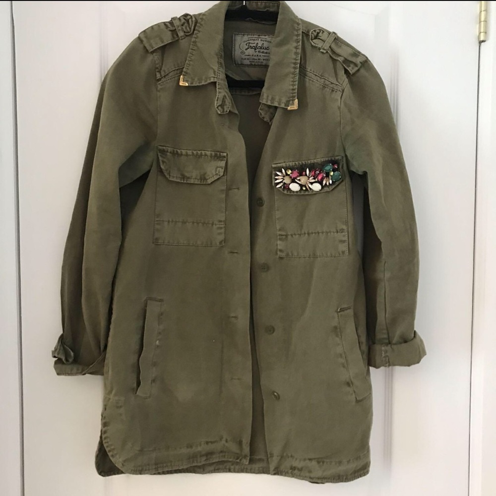 ZARA | Military Style Jacket